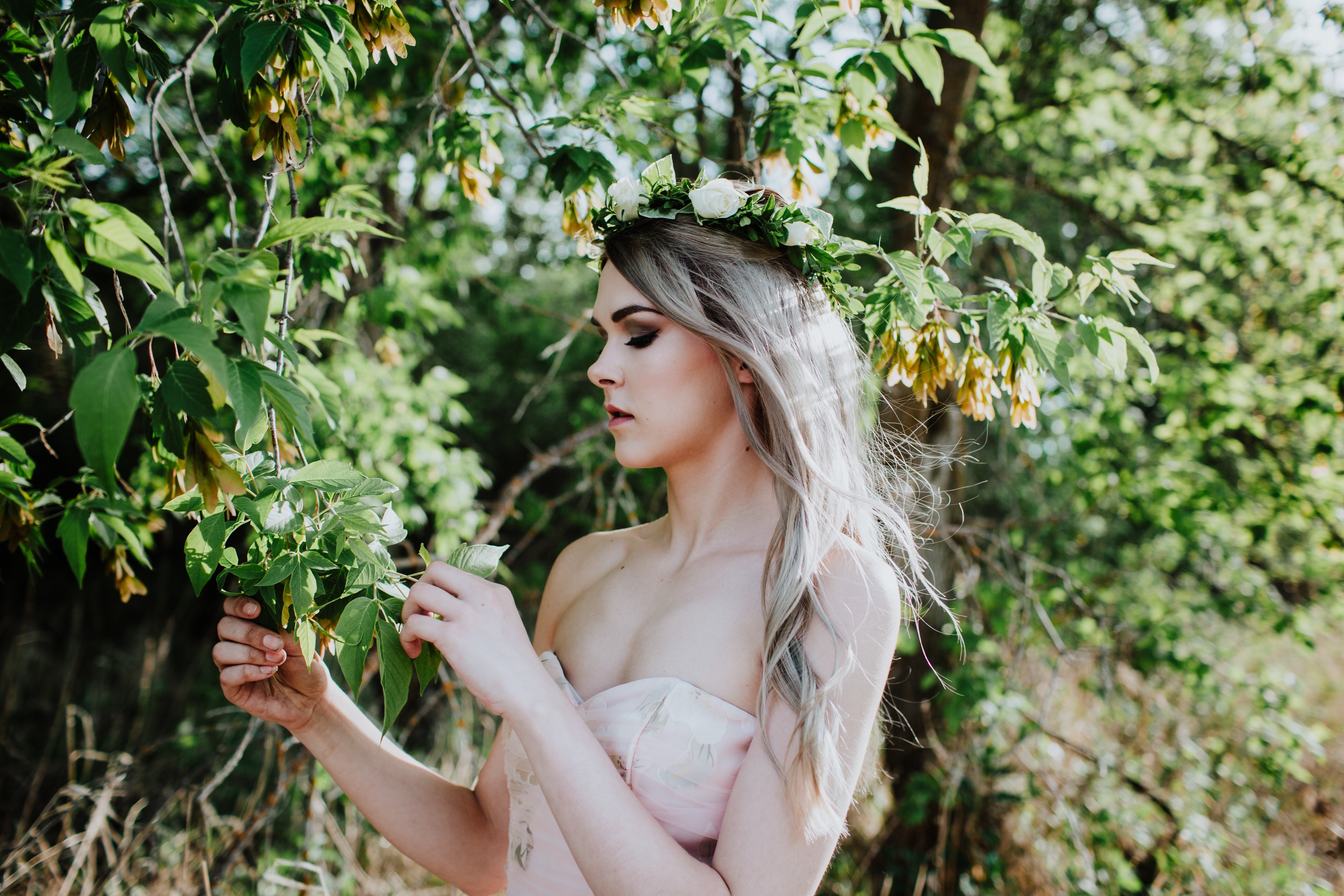 Styled portrait showcasing natural beauty and expert hair styling